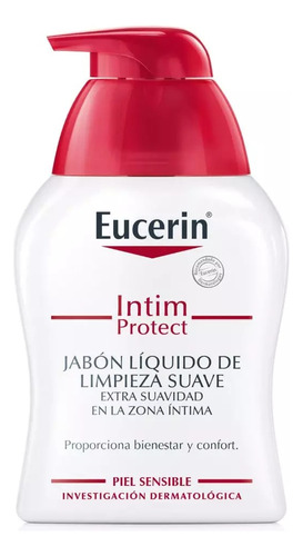 Eucerin Jabón Higiene Íntima Piel Sensible 250 Ml