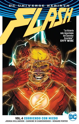 Flash Rebirth 4 Corriendo Con Miedo Dc Tpb