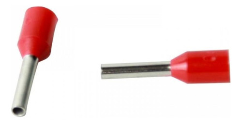 Conector Terminal Tubolar Ilhos Pre Isolado 1mm Lukma