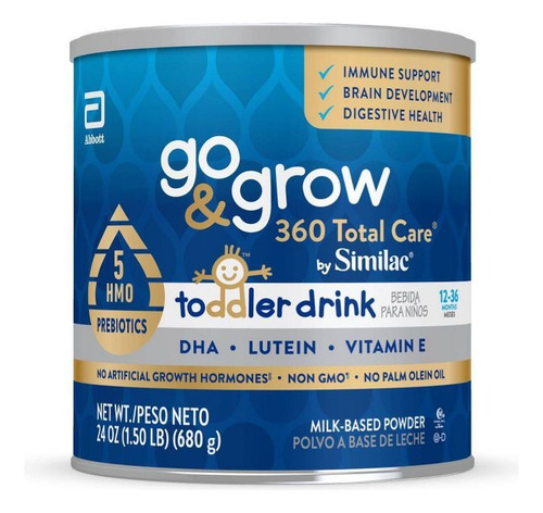 Fórmula Para Niñ@ 13-36ms Similac Total Care 360 Go&grow Sabor Leche