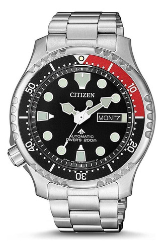 Relógio De Pulso Citizen Promaster Marine Black Ny0085-86e