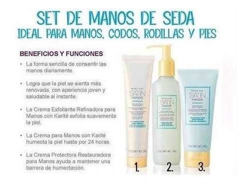 Set Manos De Seda Mary Kay Tratamiento Crema Manos Neutra
