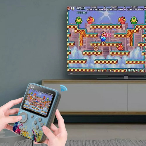 Mini Consola De Juegos Retro Portátil Para Tv Clásica C8 Marrón