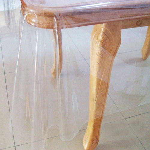 Mantel impermeable de plástico transparente de 2 x 1,40 cm, plano