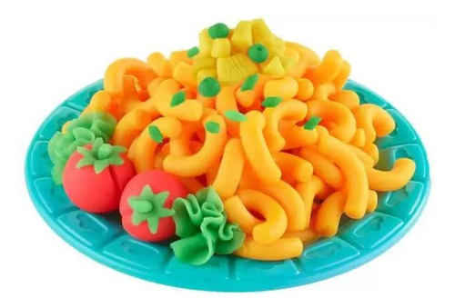 Pasta modelar Kitchen Creations, 6 colores, Play-doh, varios colores