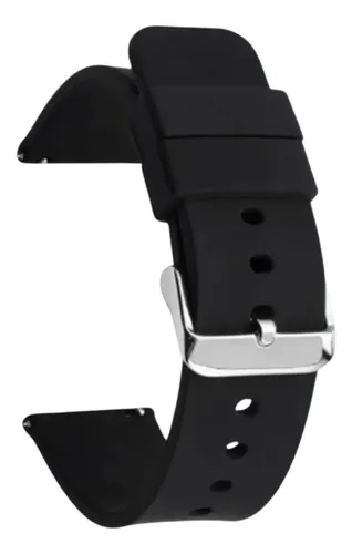 comprar Pulseira 18mm De Silicone New Compatível Com Casio A158wa