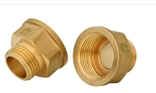 Pack X 2 Un - Niple Bushing  3/4 Hi Por 1/2 He - Comercialoz