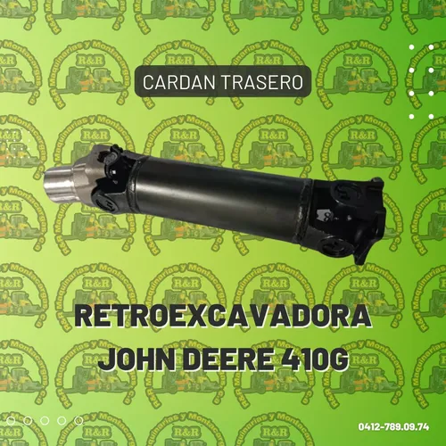 comprar Cardan Trasero Retroexcavadora John Deere 410g