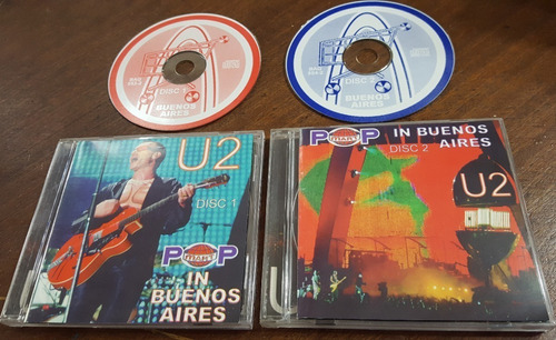 U2 - Pop Mart In Buenos Aires 1998 2cd Bono Oasis The Cure