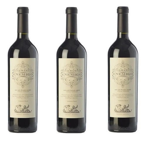 Gran Enemigo Gualtallary X 3 Unid.- All Red Wines- Quilmes