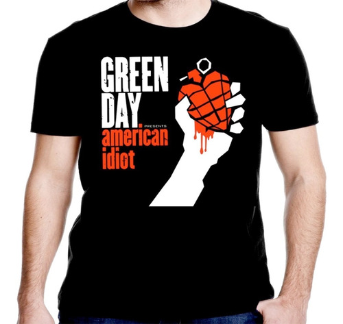 Camiseta Manga Curta Green Day Granada Ref=219