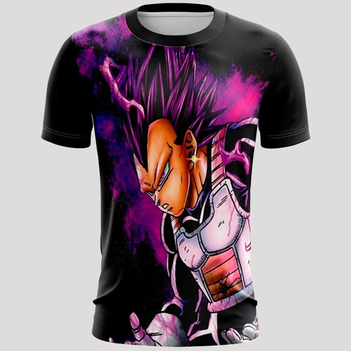 Playera Sublimada Talla Extra Vegeta Mega