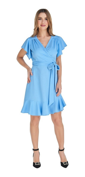 Vestido Azul Cielo Casual | MercadoLibre ?