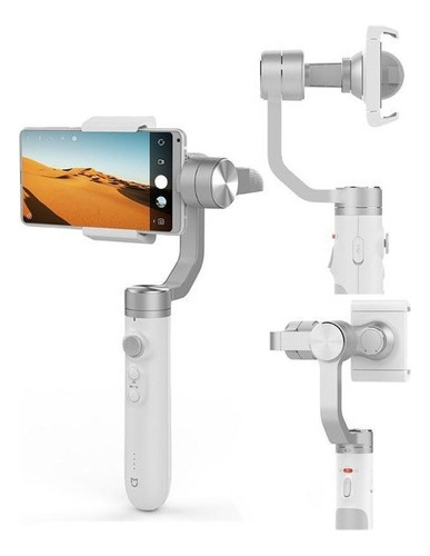 Smartphone Xiaomi Gimbal Stabilizer 3 Eix, tipo Gopro, tipo Osmo, color blanco