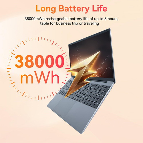 Laptop Urao 15.6 Intel Celeron 8gb Ram 256 Ssd W11 H Gris