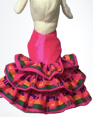 Vestido Para Perrita  Rosa, Raza Pequeña, Cambaya 