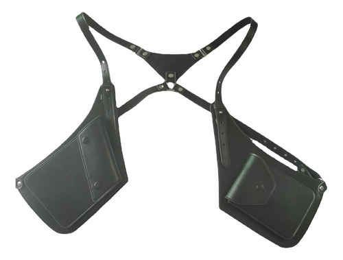 Bolso Bandolera Con Bolsillo Tipo Para Accesorios De