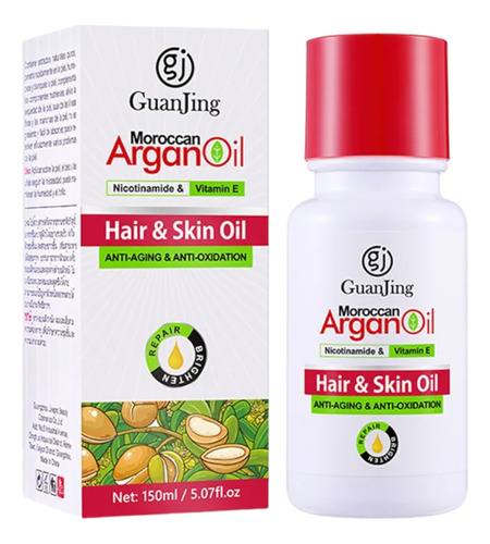 Aceite Para El Pelo Y Piel - Vitamina E - Argan