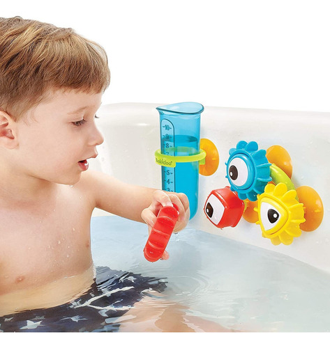 Juguete De Baño Yookidoo Spin N Spout Water Gear Tres En