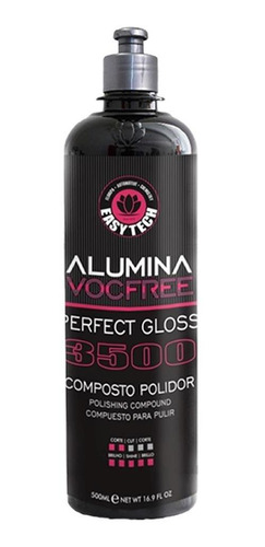 Composto Polidor Refino Alumina 500ml Perfect Gloss Easytech