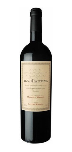Imagen 1 de 1 de Vino Dv Catena Malbec - Malbec 750ml