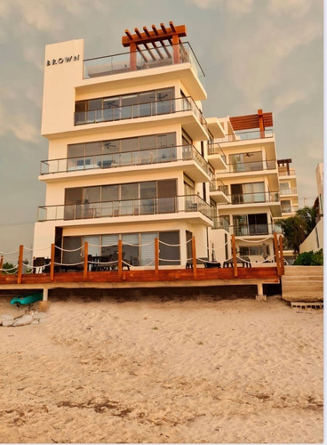 Departamento En La Playa Con Vista Al Mar, Ubicado Progreso-telchac San Benito