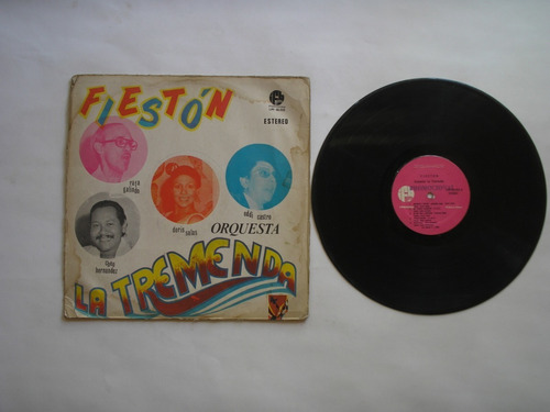 Lp Vinilo Orquesta La Tremenda Fieston Colombia Edicion 1980