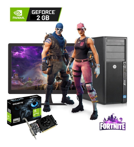 Imagen 2 de 3 de Pc Gaming Core I7 16gb/1tb, 240ssd, Monitor 22 Y Wifi