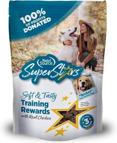 Nutrisource  Super Star Training Chicken Flavor Dog Treats,