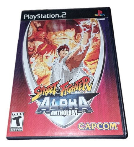 Street Fighter Alpha Anthology Ps2 Original 