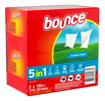 Comprar Lenço Amaciante Bounce Para Secadora De Roupas 320 Lavagens