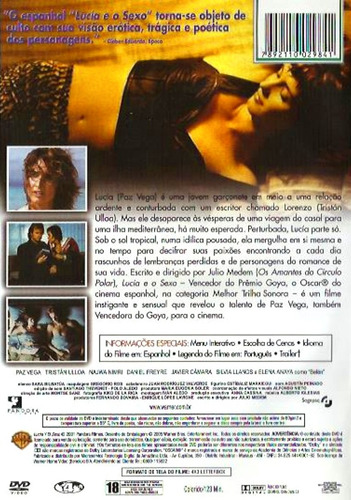 Dvd - LĂșcia E O Sexo - ( Lucia Y El Sexo ) Julio Medem
