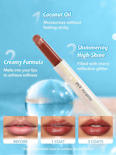 Sheglam Preenchedor Labial Pout-perfect Shine-in Bloom