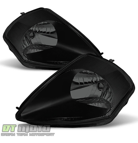 Par Faros Negro Ahumado Mitsubishi Eclipse Spyder 2004 3.0l