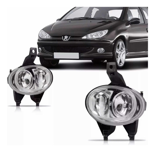 Faros Auxiliares Camineros Peugeot 206 Vic