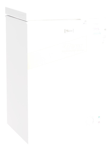 Freezer Horizontal Tem Tuc130ch 100 Lts Función Dual Color Blanco