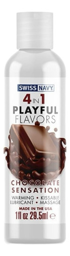 Lubricante Intimo Con Sabor A Chocolate Y Efecto Calor 