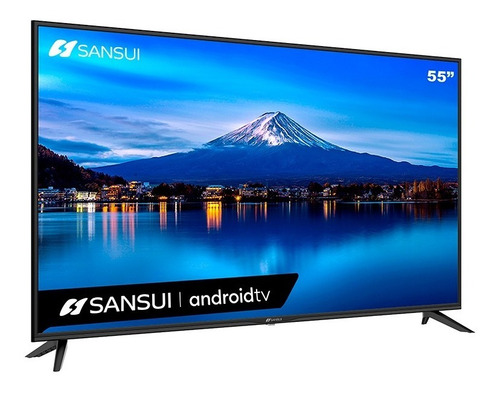 Imagen 2 de 3 de Pantalla Sansui Led 55 Pulgadas Smx55f3uad Smart Tv Uhd 4k