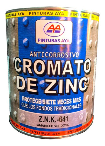 Fondo Cromato De Zinc Galon Aya