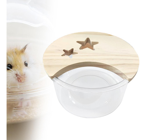 Caja De Baño De Arena Para Hámster, Redondo Pequeño