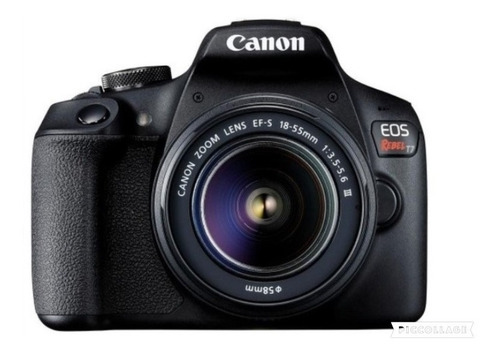 Canon Eos Rebel T7+ C/ Lente 18-55mm+sd 64g+bolsa+tripé +nf
