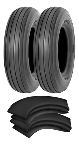 Kit 2 Pneus Implemento 11-l-15 Ra45 Pirelli + Camaras