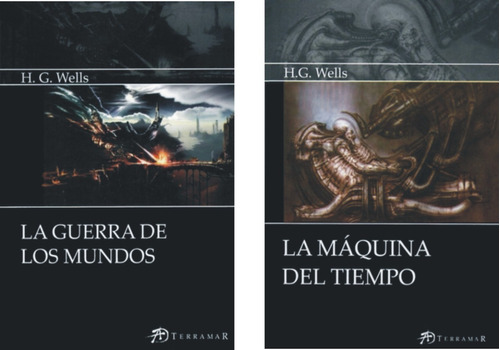 Combo La Maquina Tiempo + La Guerra De Mundos De H G Wells