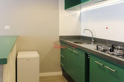 Studio Com 1 Dormitório À Venda, 35 M² Por R$ 370.000,00 - Consolação - São Paulo/sp - St0337
