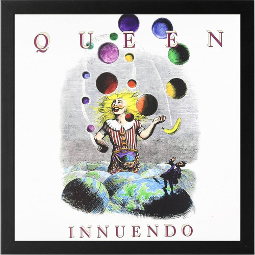 Quadro Lp Queen Innuendo Capa Do Disco De Vinil