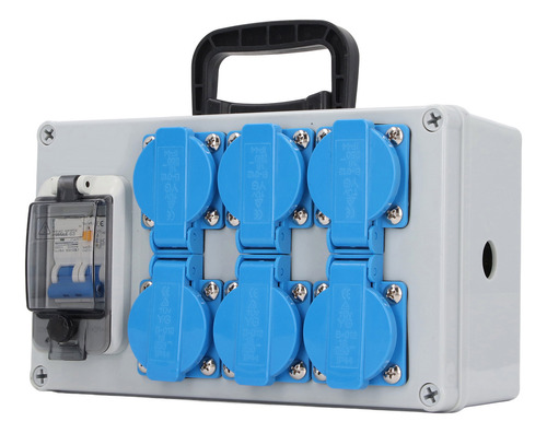 Distribuidor De Energía 250v 16a Unidad De Distribución Rcbo