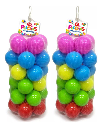 Pelota De Juguete Para Jugar Al Agua, 100 Unidades, Colorida