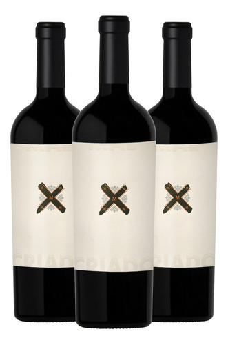 Vino Malcriado Malbec Caja X 3 X 750ml.