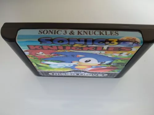 Mega Drive Jogo - Genesis - Sonic 3 Salvando *paralelo - FGameStore