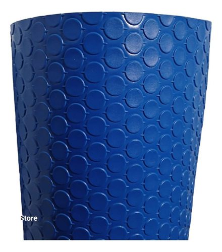 Rollo Piso Tachon 70cm X 25mts De Largo En Color Azul 1a46